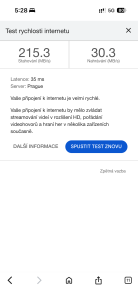 Rychlost dat v polském Pendolinu.
Foto: Zdopravy.cz / Vojtěch Očadlý