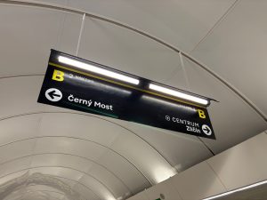 Zrekonstruovaná stanice metra Českomoravská.
Foto: Zdopravy.cz / Vojtěch Očadlý