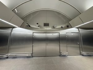 Zrekonstruovaná stanice metra Českomoravská.
Foto: Zdopravy.cz / Vojtěch Očadlý