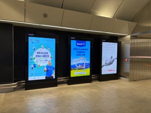 Zrekonstruovaná stanice metra Českomoravská.
Foto: Zdopravy.cz / Vojtěch Očadlý