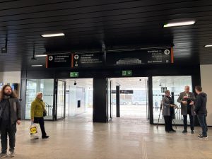 Zrekonstruovaná stanice metra Českomoravská.
Foto: Zdopravy.cz / Vojtěch Očadlý