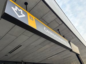 Zrekonstruovaná stanice metra Českomoravská.
Foto: Zdopravy.cz / Vojtěch Očadlý