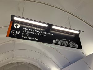 Zrekonstruovaná stanice metra Českomoravská.
Foto: Zdopravy.cz / Vojtěch Očadlý