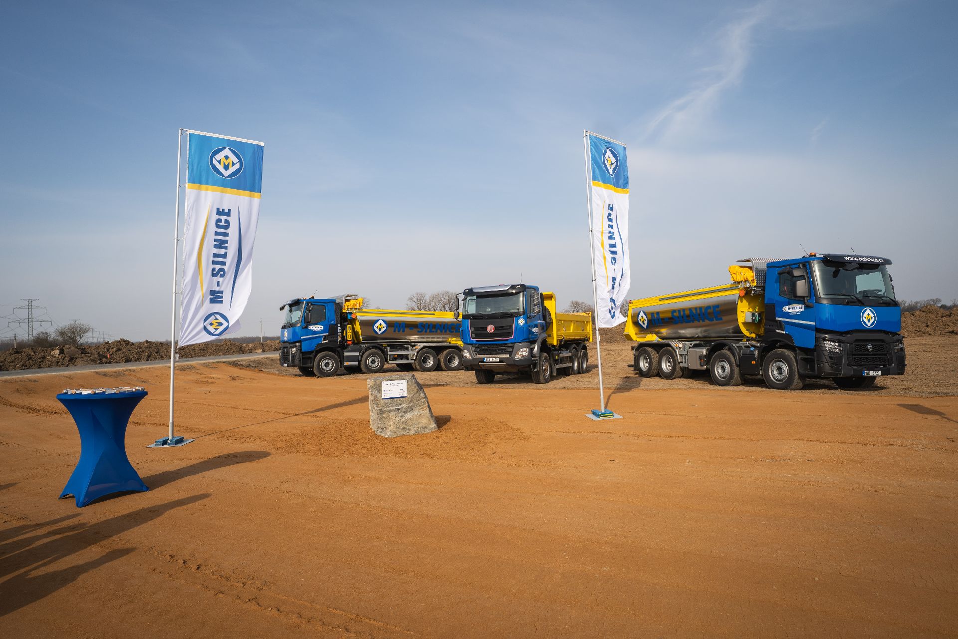 Zahájení stavby obchvatu Blučiny. Foto: Jihomoravský kraj