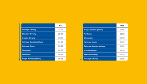 Jízdní řád RJ Polsko.
Zdroj: RegioJet