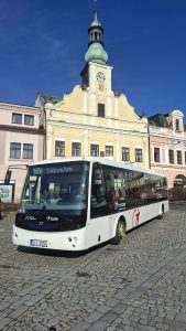 Elektrobus SOR EBN pro Rychnov nad Kněžnou. Foto: Transdev Čechy