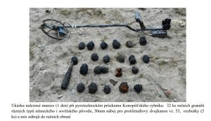 Cvičiště vojsk SS vzniklo na trase budoucí D3 v roce 1942. Zdroj: Stanovení pyrotechnických rizik pro ŘSD