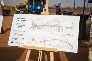 Zahájení stavby obchvatu Blučiny. Foto: Jihomoravský kraj 