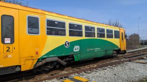 Boční srážka vlaků v Křinci. Foto: Drážní inspekce