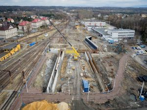 Modernizace stanice Zebrzydowice.
Zdroj: PKP PLK