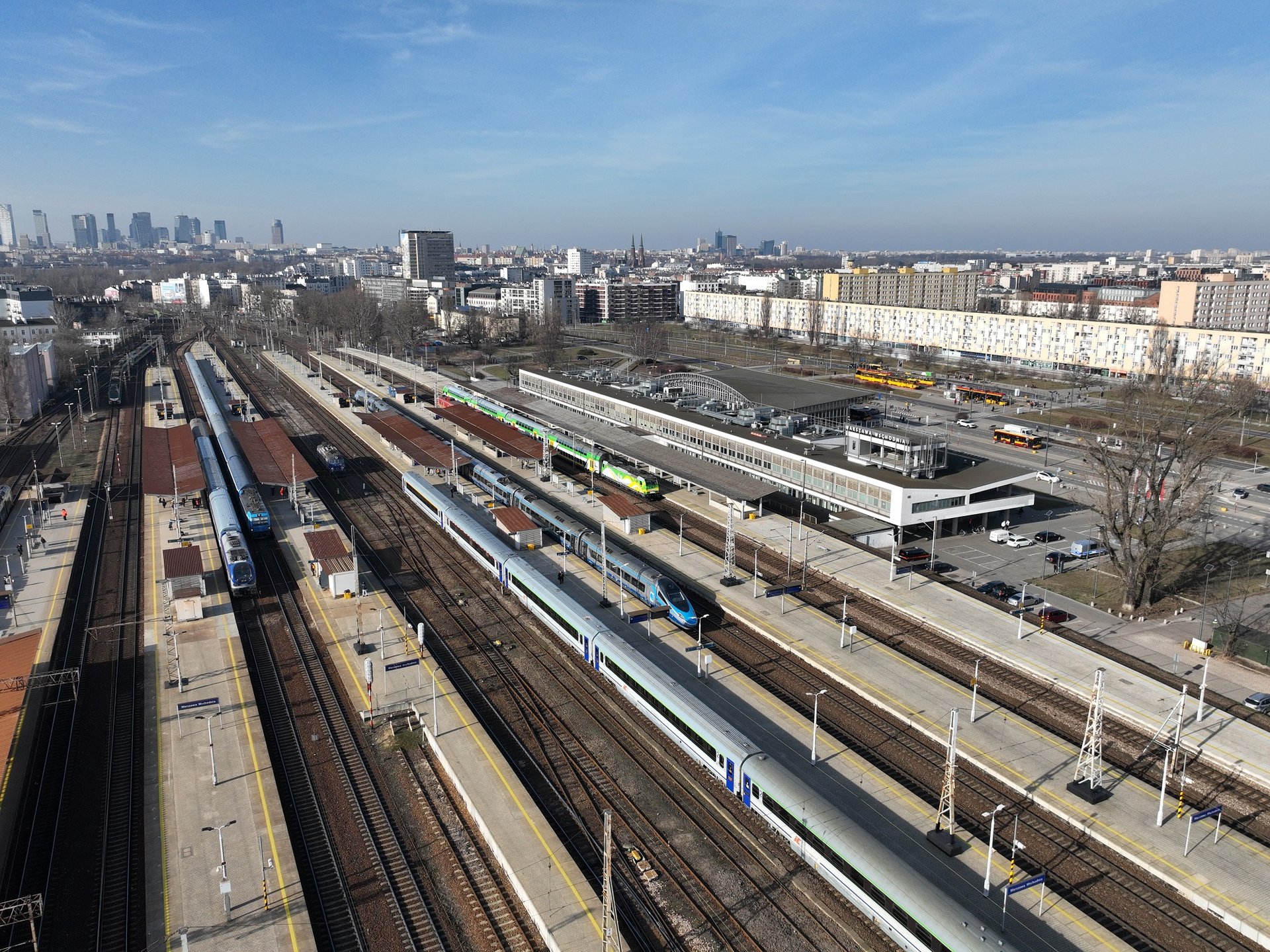 Warszawa Wschodnia. Foto: PKP PLK