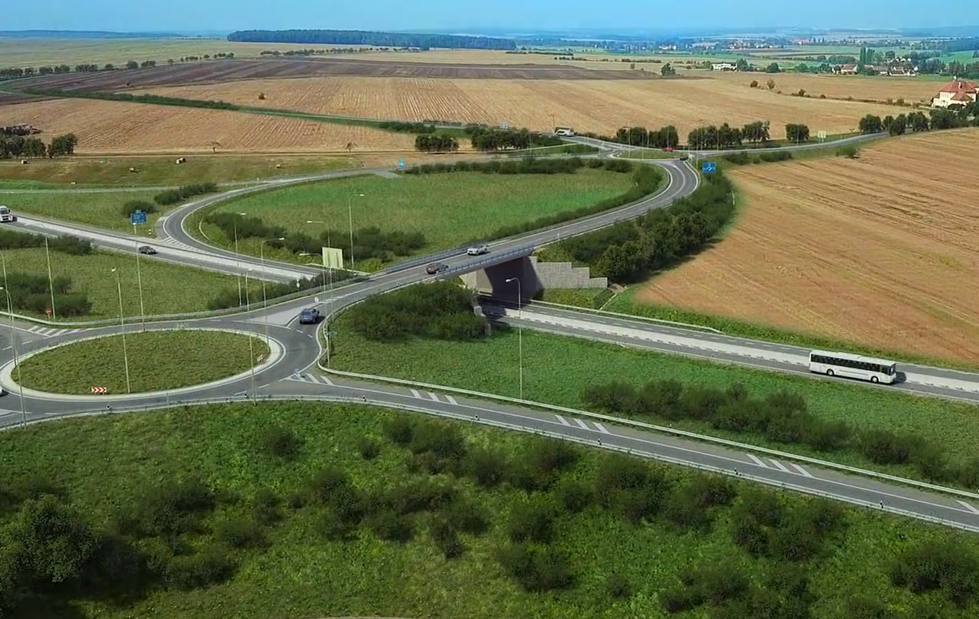 Silnice I/26 D5 - Stod. Foto: ŘSD