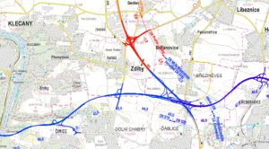 Úsek rozšíření D8 Praha - Zdiby. Foto: ŘSD