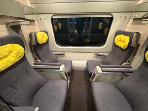 ED250 Pendolino PKP Intercity, kupé Foto: Zdopravy.cz / Vojtěch Očadlý