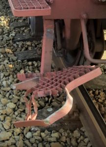 Boční srážka vlaků v Křinci. Foto: Správa železnic