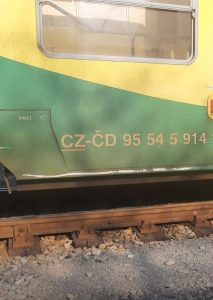 Boční srážka vlaků v Křinci. Foto: Správa železnic