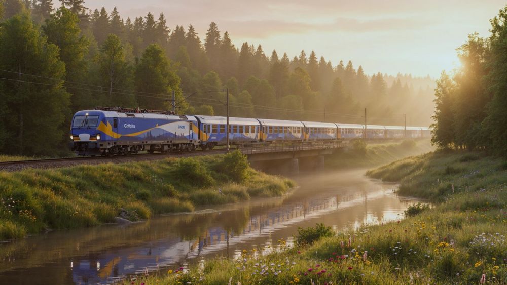 Souprava vlaku GoVolta. Foto: GoVolta