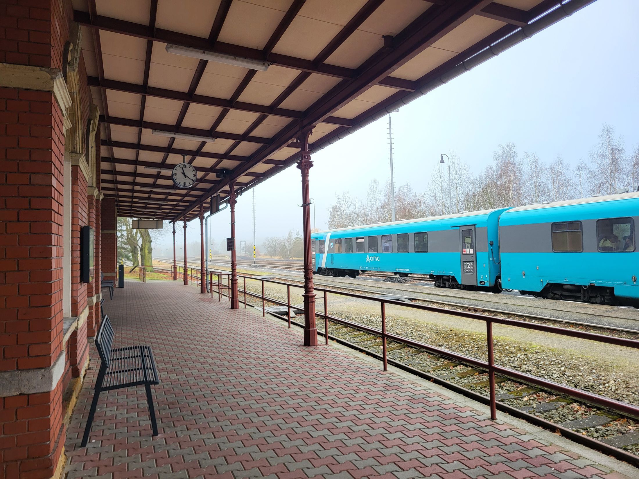 Železniční stanice Mimoň. Foto: Ziky / Mapy.com