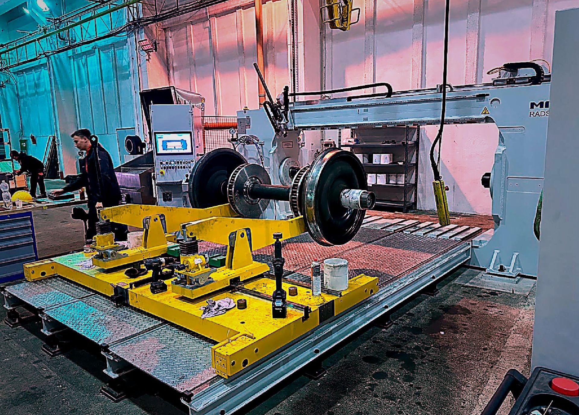 Nové zázemí údržby RegioJetu v Kolíně. Foto: RegioJet