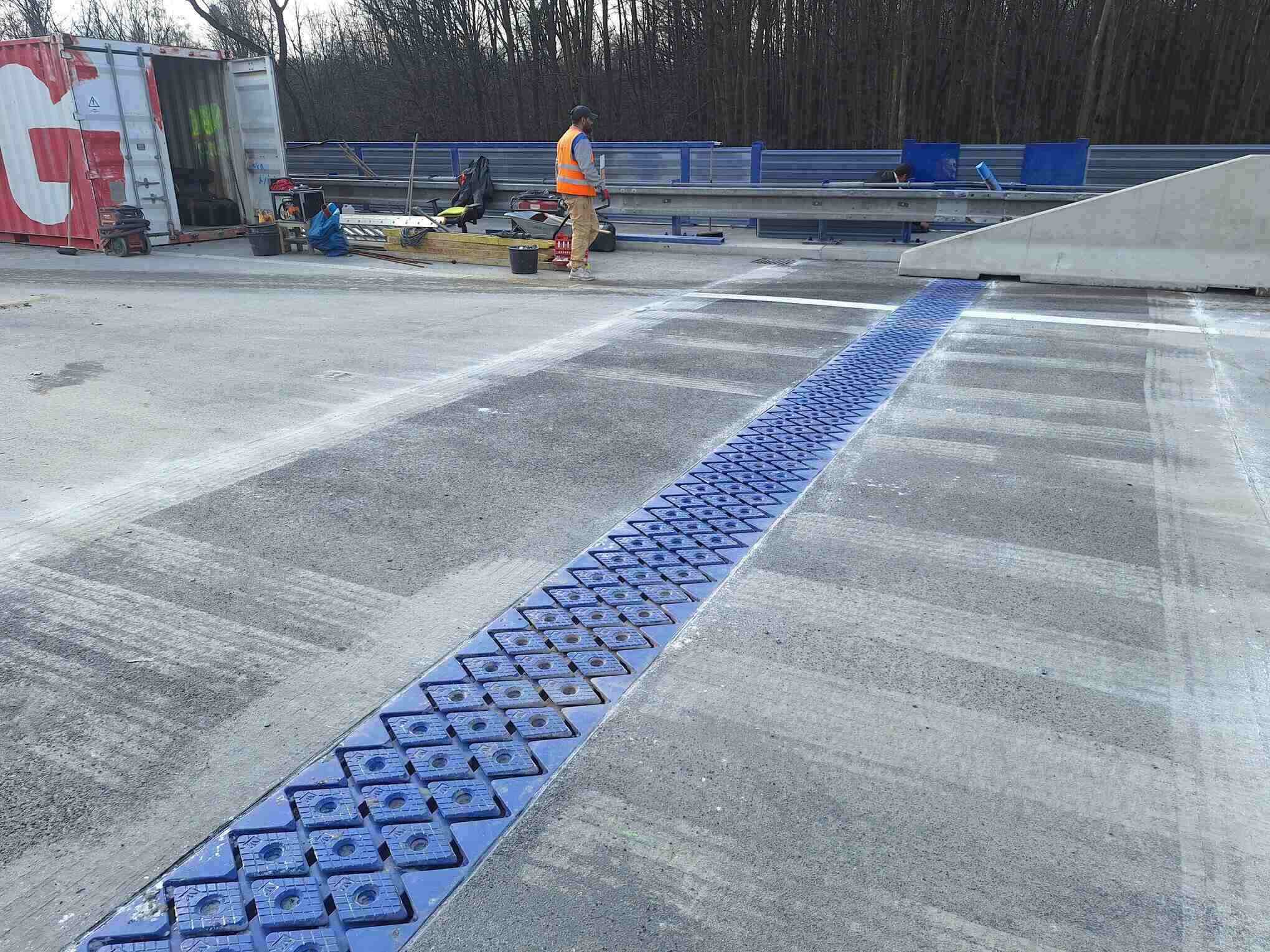 Výměna mostních závěrů na obchvatu Frýdku-Místku. Foto: ŘSD