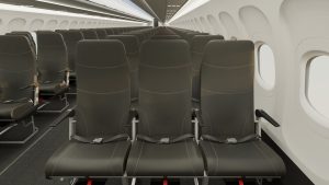 Sedačky nové generace Kestrel pro easyJet.
Zdroj: easyJet