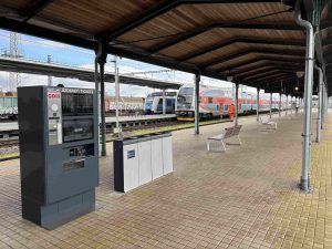 Automat pro nádraží v Moravskoslezském kraji. Foto: KODIS