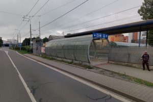 Zastávka Ostrava Stodolní. Zdroj: Mapy com