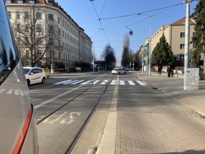 Nový přechod v Zemědělské ulici. Foto: Zdopravy.cz
